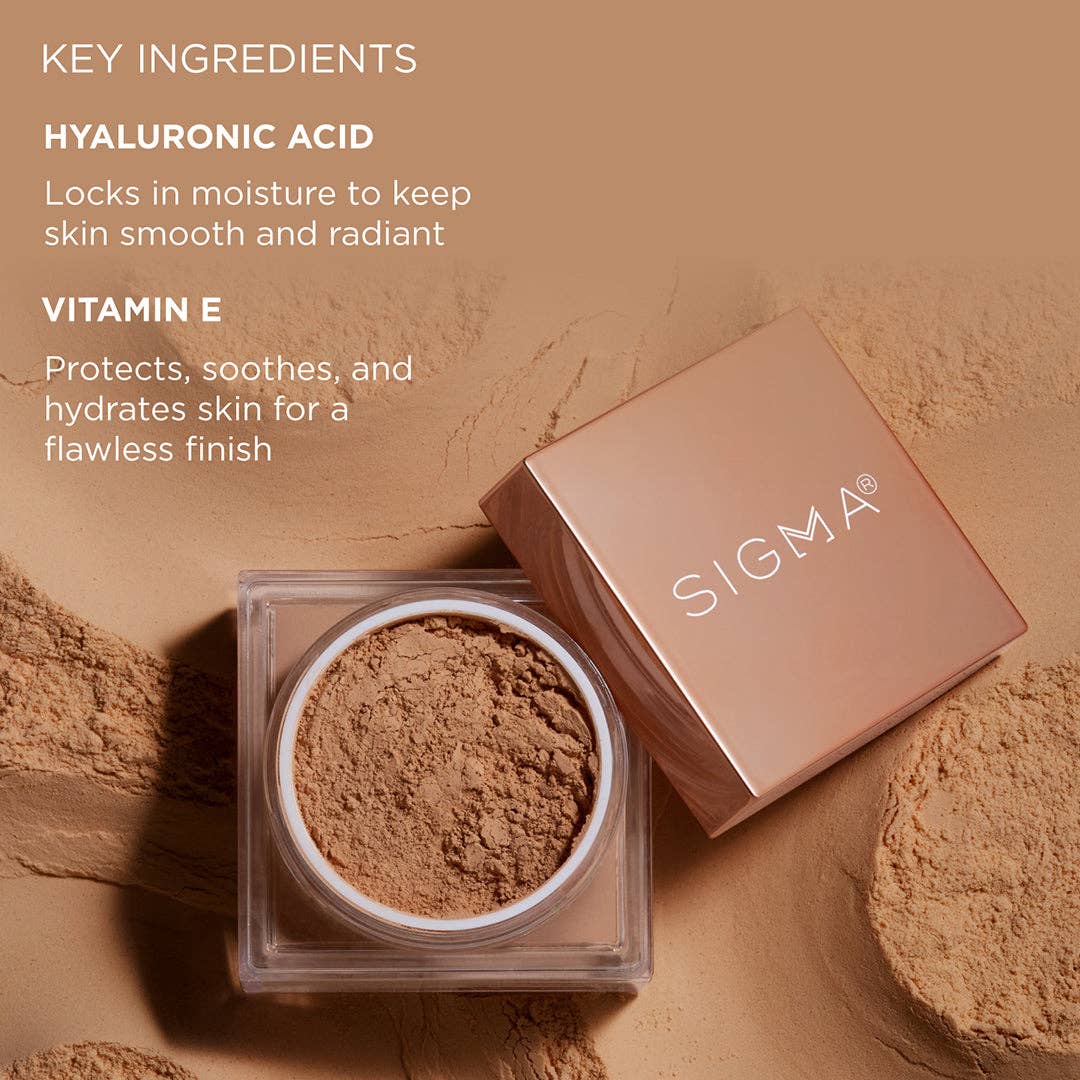 SOFT FOCUS SETTING POWDER: Vanilla Bean - Soft ivory matte