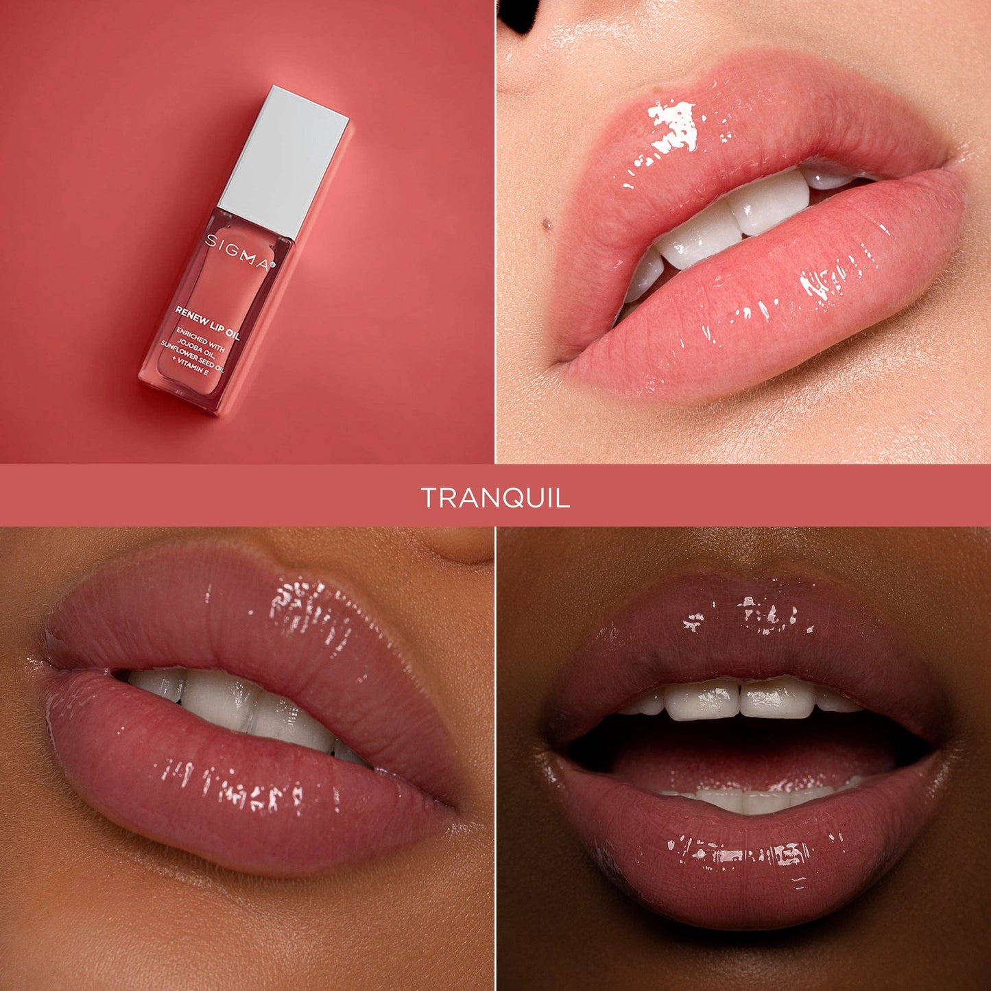RENEW LIP OIL: All Heart - Berry mauve sheen