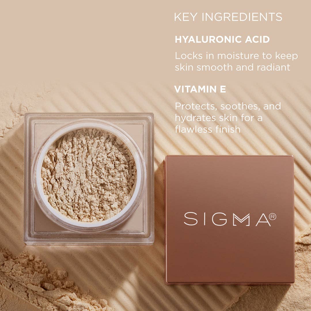 SOFT FOCUS SETTING POWDER: Vanilla Bean - Soft ivory matte