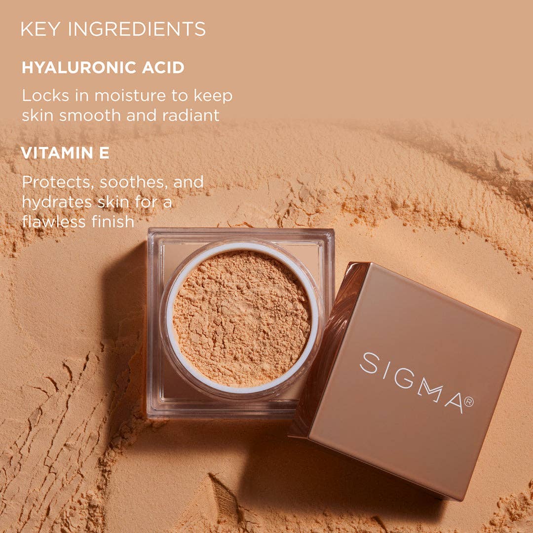 SOFT FOCUS SETTING POWDER: Vanilla Bean - Soft ivory matte
