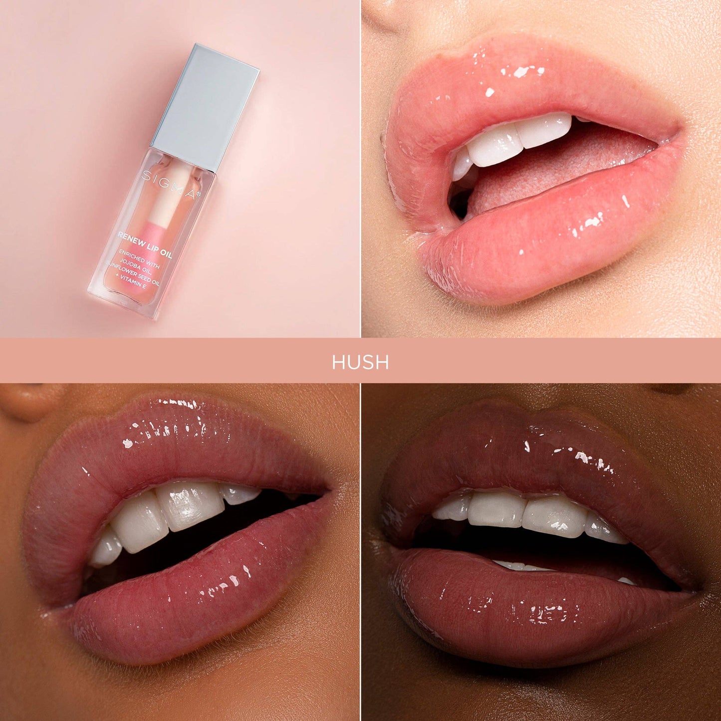 RENEW LIP OIL: All Heart - Berry mauve sheen
