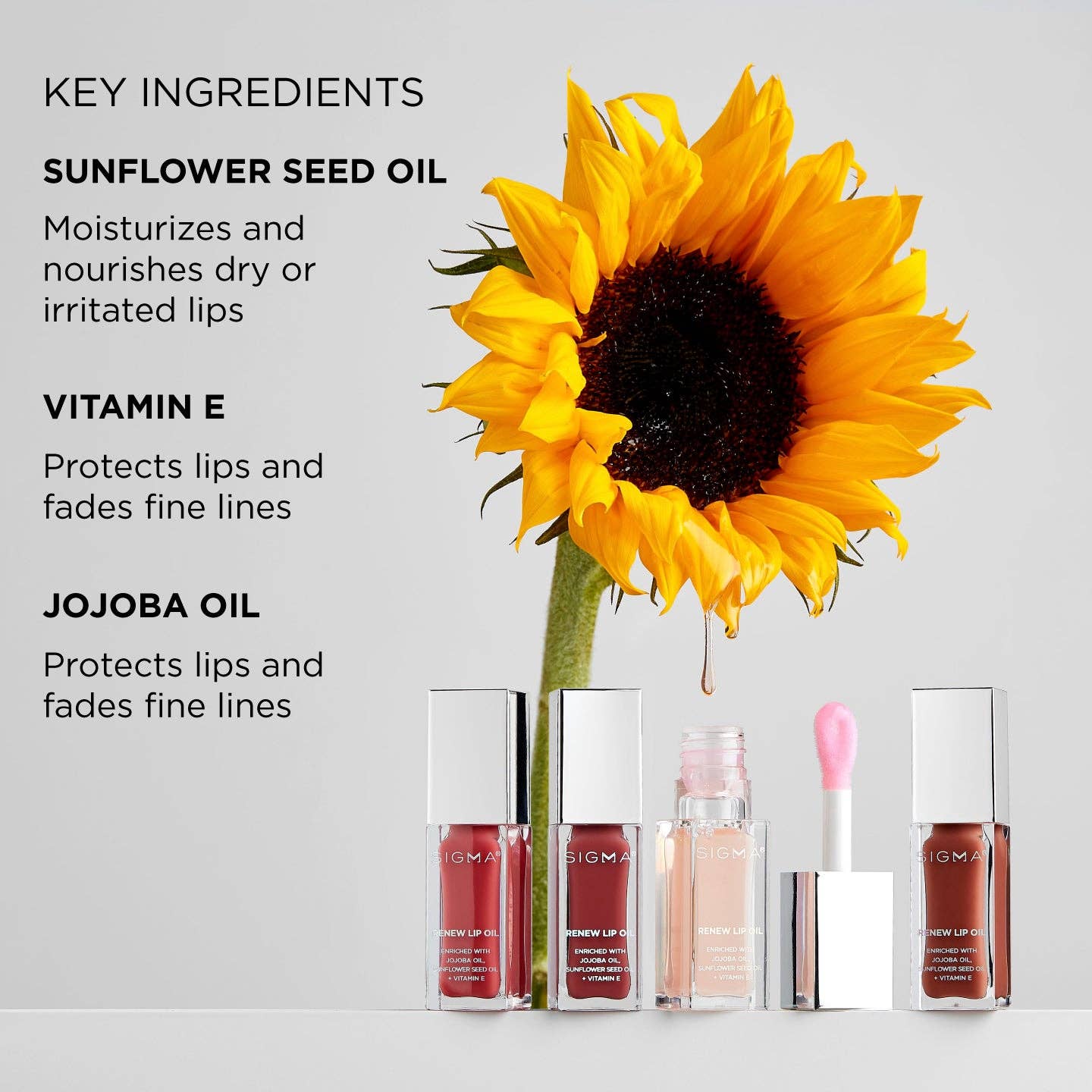 RENEW LIP OIL: All Heart - Berry mauve sheen